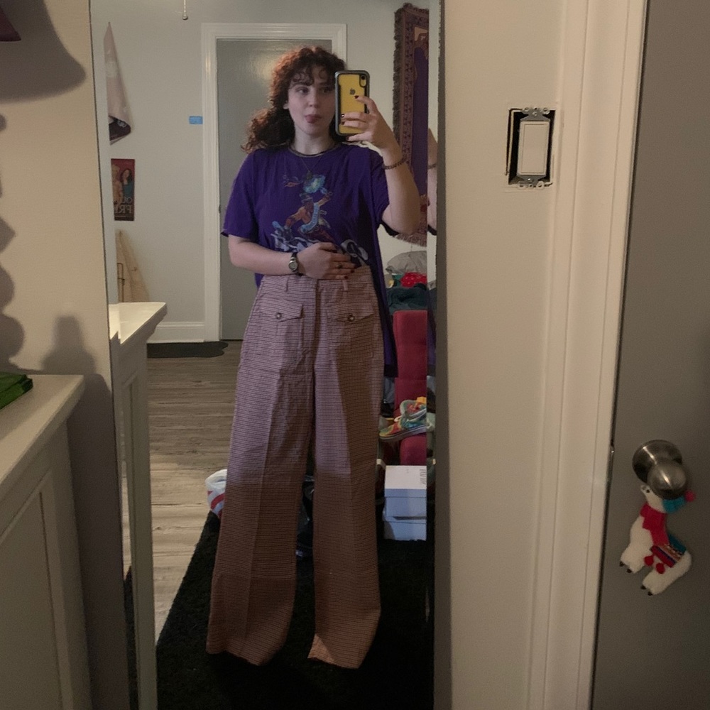 Plaid pants
